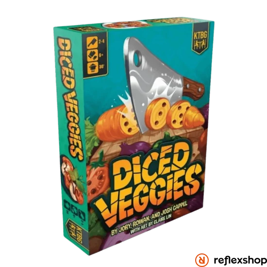 Diced Veggies társasjáték, angol nyelvű