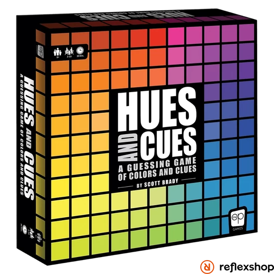 Hues and Cues társasjáték, angol nyelvű