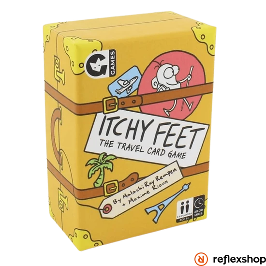 Itchy Feet: The Travel Game társasjáték, angol nyelvű