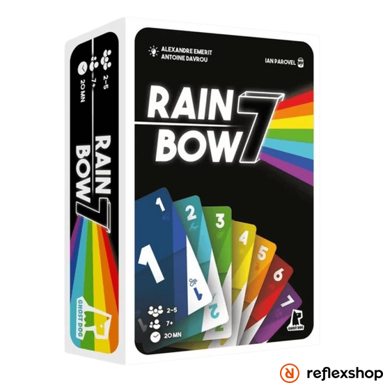 Rainbow 7 társasjáték, angol nyelvű