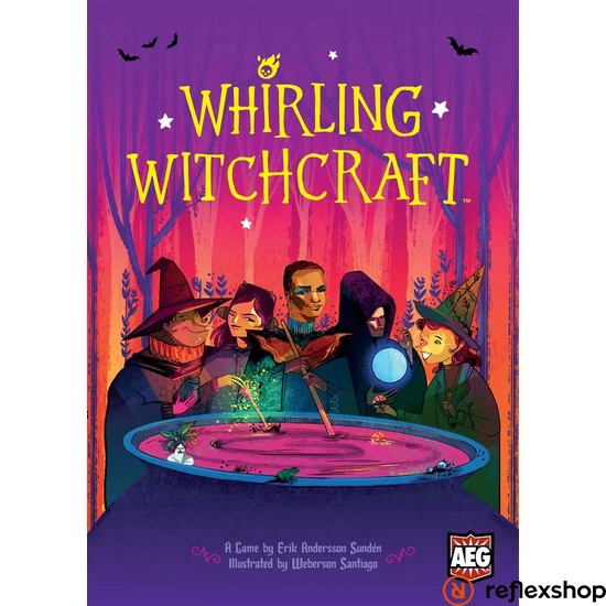 Whirling Witchcraft angol nyelvű társasjáték