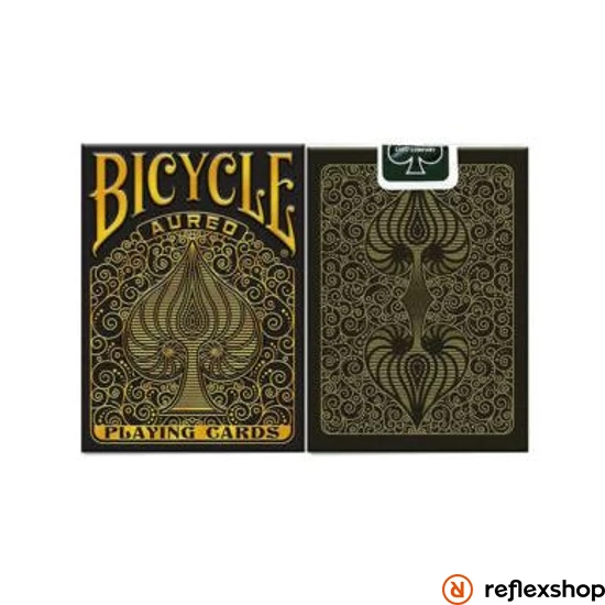 Bicycle Aureo Black kártya