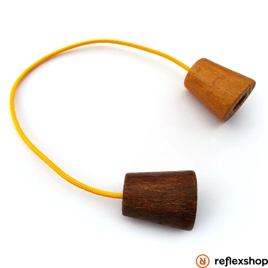 Bravo FingerPoi Begleri zsonglőr és ügyességi játék – Wooden cone day & night