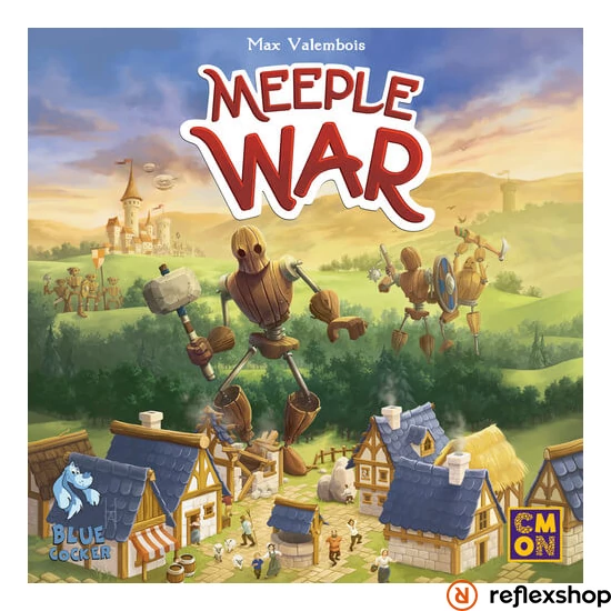 Meeple War társasjáték, angol nyelvű