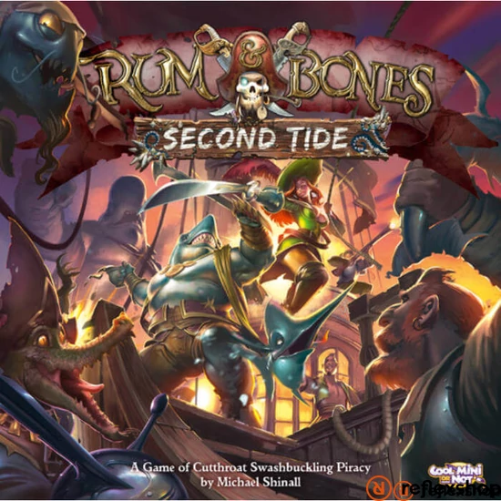 Rum & Bones: Second Tide angol nyelvű társasjáték