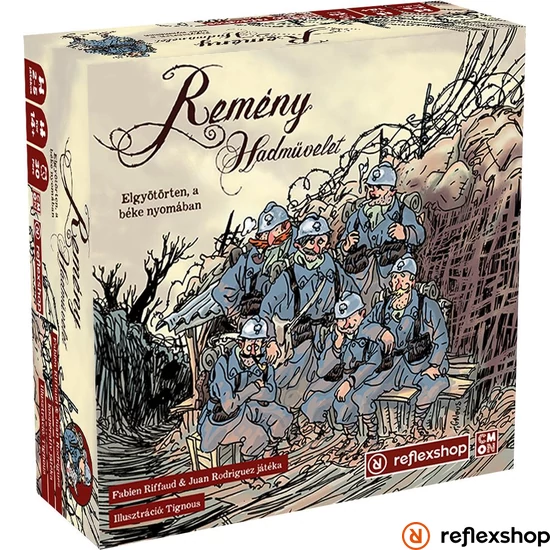 Remény hadművelet társasjáték