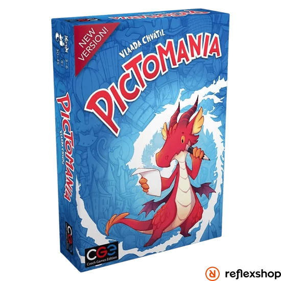 Czech Games Pictomania társasjáték, angol nyelvű