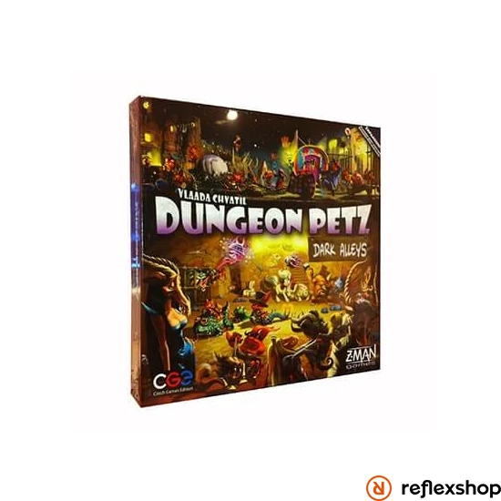 Czech Games Dungeon Petz: Dark Alleys angol nyelvű kiegészítő