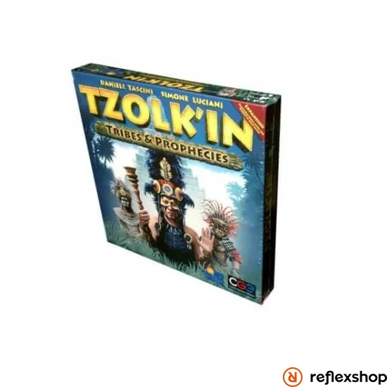 Czech Games Tzolk’In Tribes&Prophecies angol nyelvű kiegészítő