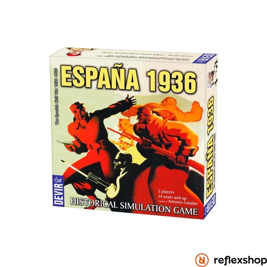 ESPAÑA 1936, angol nyelvű társasjáték