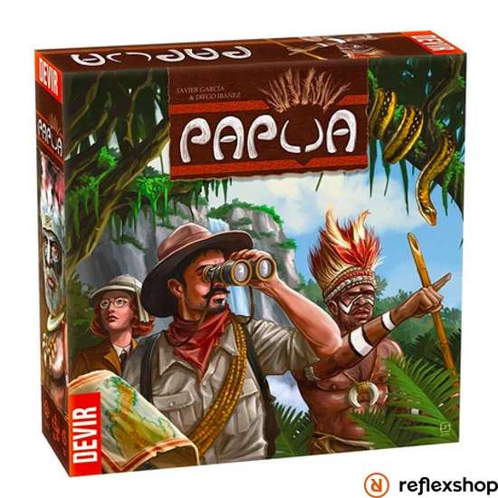 PAPUA angol nyelvű társasjáték