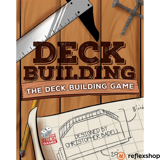 Deck Building pakliépítő társasjáték, angol nyelvű