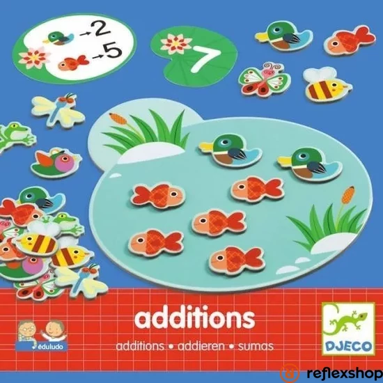 Djeco Eduludo - Összeadás (Additions) játék