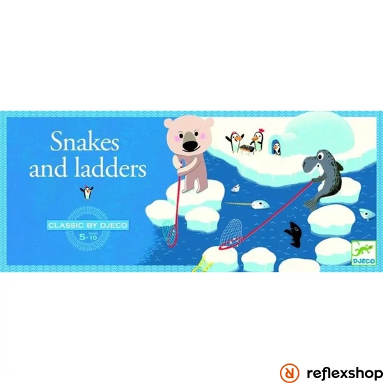 Djeco Snakes and Ladders társasjáték