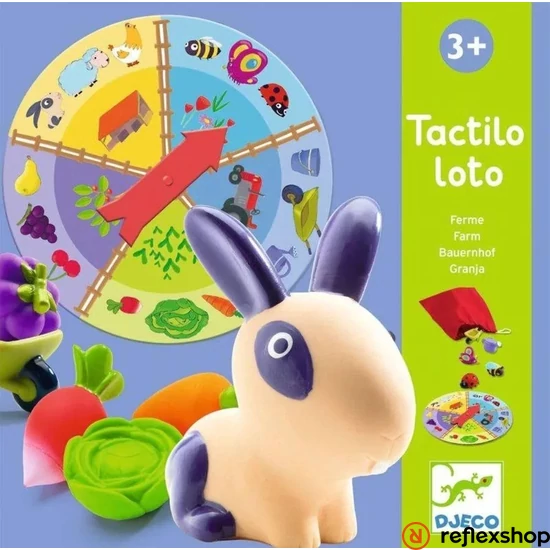 Djeco Tactilo tapintó lottó (Farm)