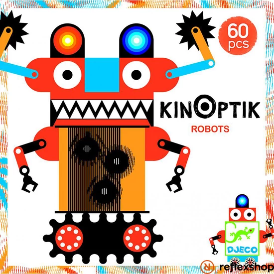 Djeco Kinoptik robotok kirakó