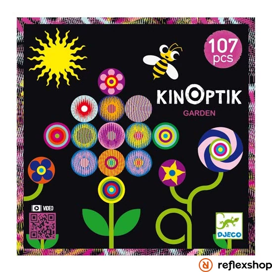 Djeco - Optikai puzzle - Kinoptik Kert 107 db