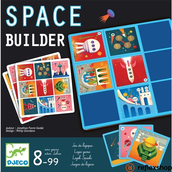 Djeco - Space Builder társasjáték