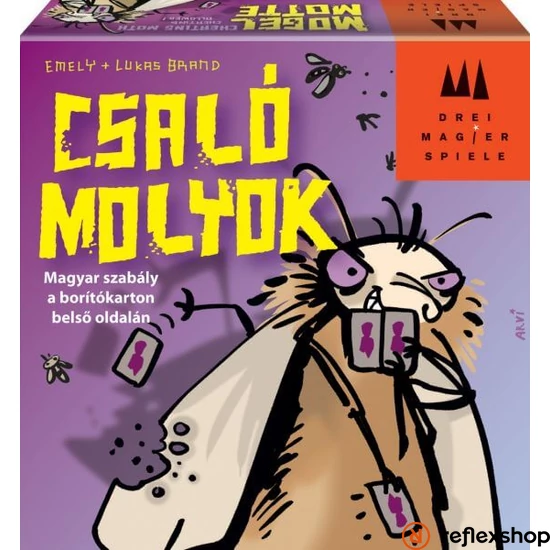 Csaló molyok társasjáték