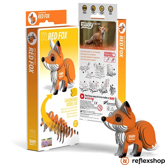 EUGY Róka 3D puzzle