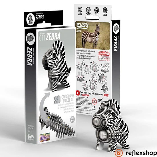 EUGY Zebra 3D puzzle