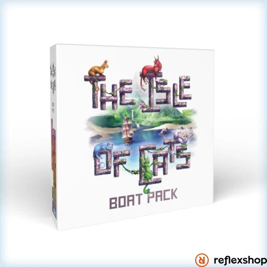 Isle of Cats: Boats pack társasjáték dobozborító
