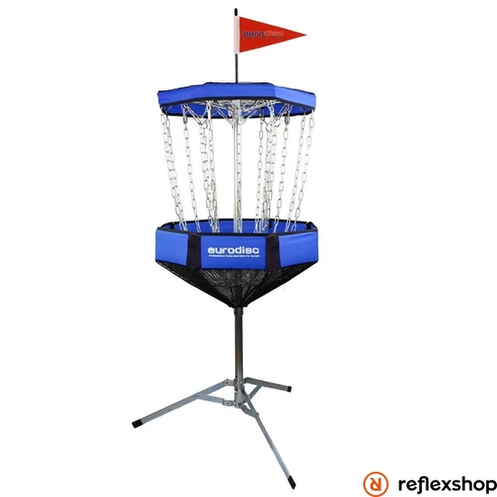 Eurodisc Chainwalker mobil golf frizbi kosár, kék