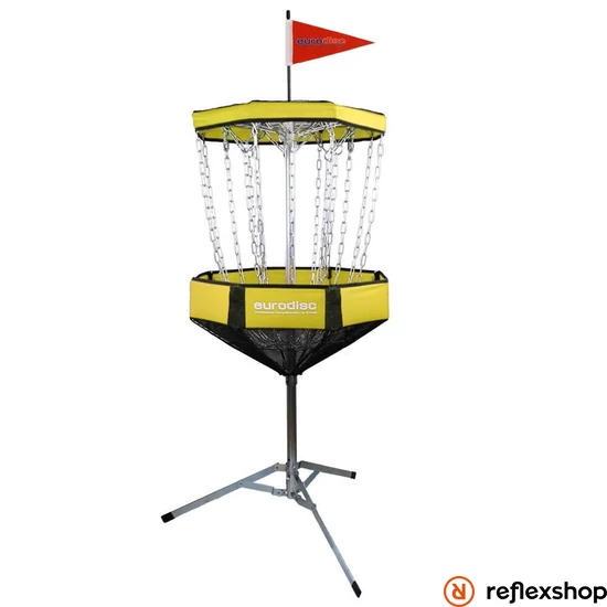 Eurodisc Chainwalker mobil golf frizbi kosár, sárga