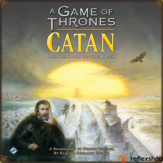 Catan Trónok harca Brotherhood of the Watch társasjáték, angol nyelvű