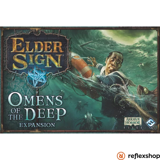 Elder Sign Omens of the Deep társasjáték angol nyelvű kiegészítő