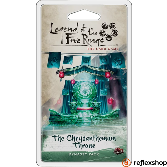 Legend of The Five Rings LCG The Chrysanthemum Throne angol nyelvű kiegészítő