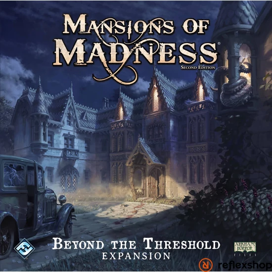 Mansions of Madness társasjáték Beyond Threshold angol nyelvű kiegészítő