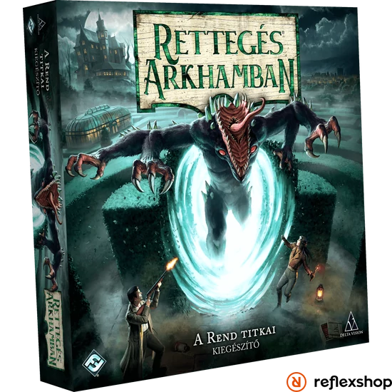 Rettegés Arkhamban (3. kiadás): A Rend titkai kiegészítő borítója