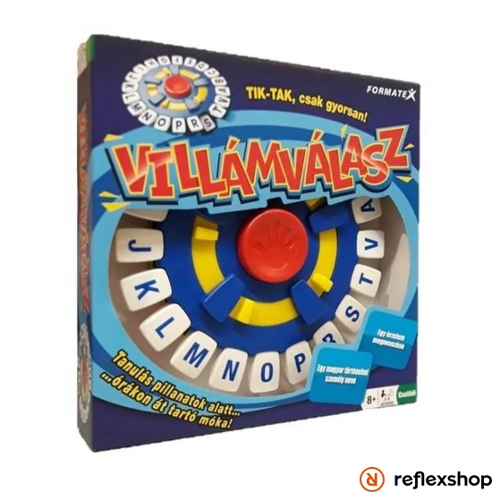 Villámválasz társasjáték borító