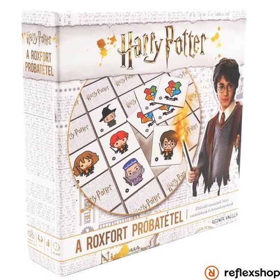 A Roxfort próbatétel társasjáték