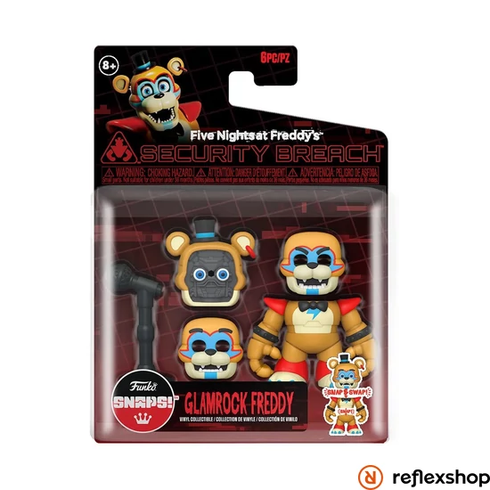 Five Nights At Freddy's Snap: Glamrock Freddy minifigura