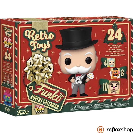 Funko Advent Calendar: Hasbro 2024 adventi kalendárium