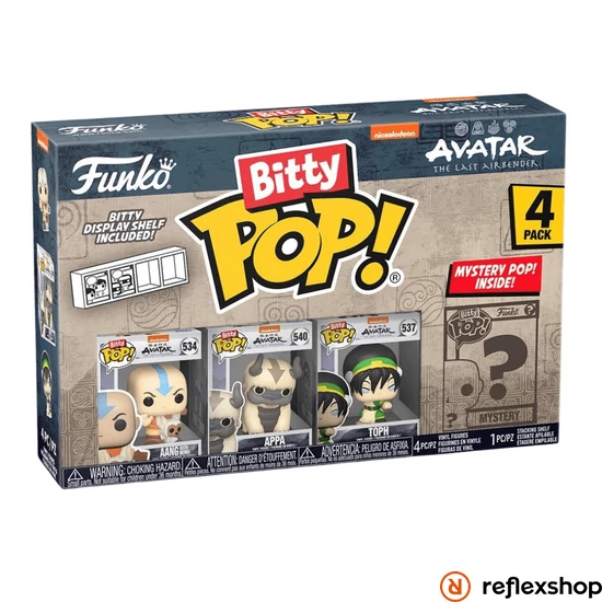 Funko Bitty POP! Avatar: The Last Airbender - Aang 4PK figura