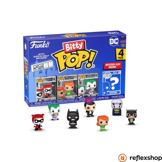 Funko Bitty POP! DC- Harley Quinn 4PK figura