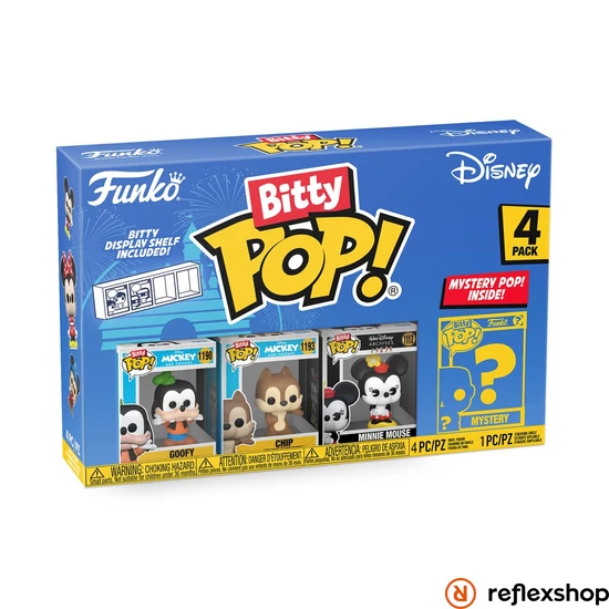 Funko Bitty POP! Disney - Goofy 4PK figura