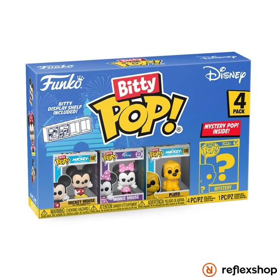 Funko Bitty POP! Disney - Mickey 4PK figura