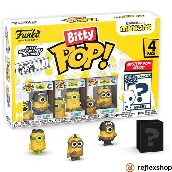 Funko Bitty POP! Minions - Eye Matie 4PK figura