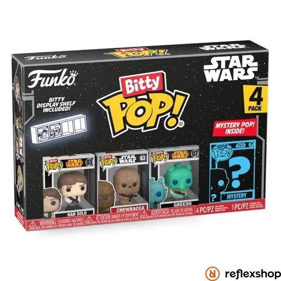 Funko Bitty POP! Star Wars- Han Solo 4PK figura