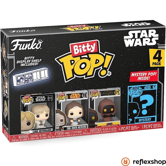 Funko Bitty POP! Star Wars- Luke 4PK figura