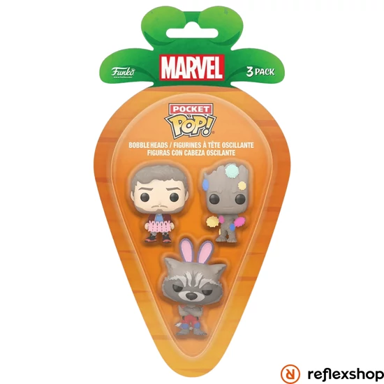 Funko Carrot Pocket POP! - Guardians of the Galaxy 3PK figura