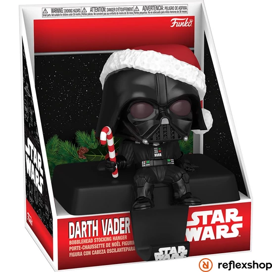 Funko POP! Edge-Sitter: Star Wars - Holiday Darth Vader figura