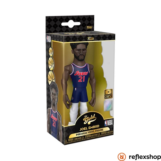 Funko Gold NBA: Sixers - Joel Embiid* (Ce'21) Premium Vinyl Figure (5