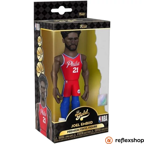 Funko Gold NBA: Sixers - Joel Embiid* (Ce'21) Premium Vinyl Figure (5