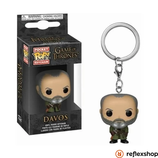 Funko Pocket Pop!: Game Of Thrones S10 - Davos Vinyl Figure Keychain