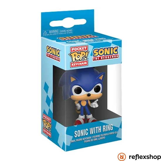 Funko POP! Sonic the Hedgehog: Sonic kulcstartó